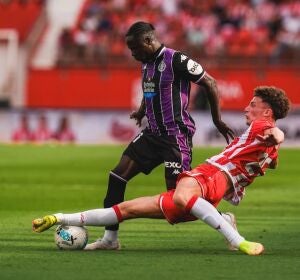 El Real Valladolid cayó derrotado en la última jornada de Liga en Almería El Real Valladolid cayó derrotado en la última jornada de Liga en Almería