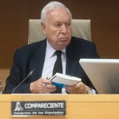 El exministro de Asuntos Exteriores, José Manuel García-Margallo en el Senado. Foto de archivo El exministro de Asuntos Exteriores, José Manuel García-Margallo en el Senado. Foto de archivo