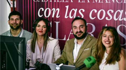 Mario G&oacute;mez, Eva Mart&iacute;nez Abascal, Javier Escudero y Victoria Huete. 