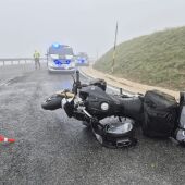 Fallece un motorista de 56 años tras sufrir una caída en Isaba 