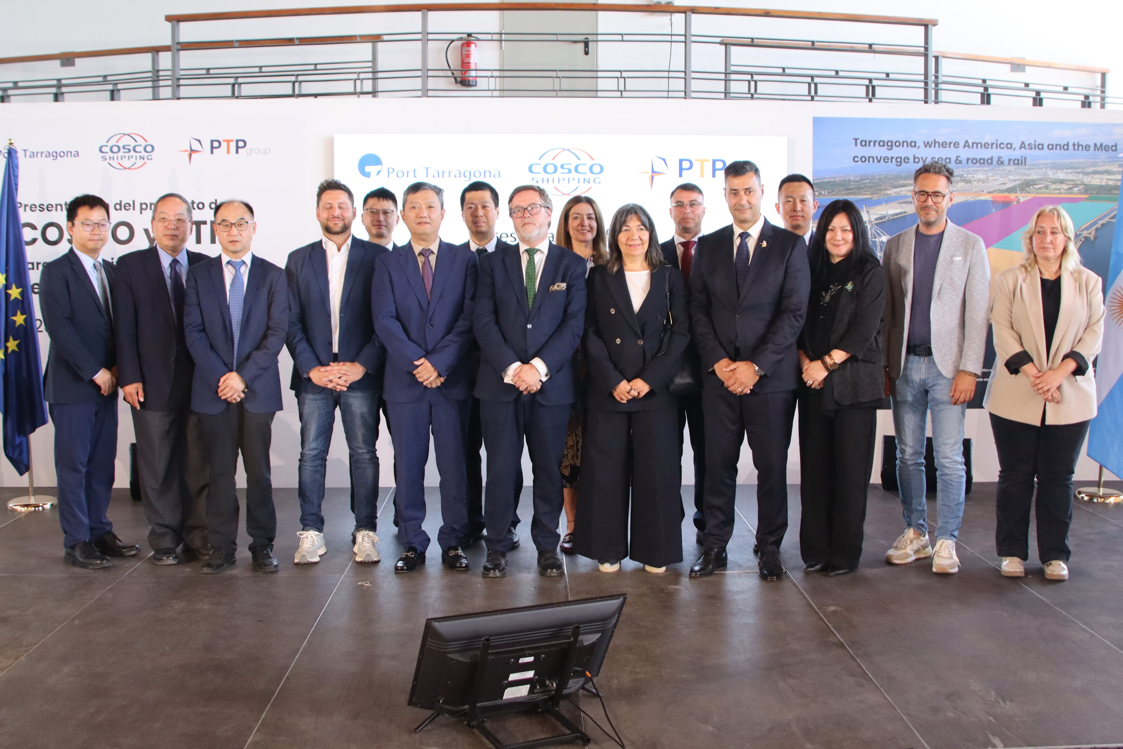 Tarragona guanya protagonisme en el mapa logístic internacional Tarragona guanya protagonisme en el mapa logístic internacional