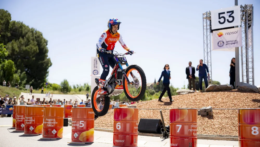Toni Bou durante una prueba. Toni Bou durante una prueba.