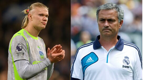 Haaland y Mourinho