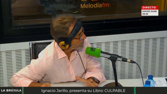 El periodista de Onda Cero Ignacio Jarillo en los estudios centrales de Onda Cero 