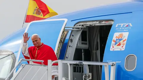 El Papa León XIV llega a España El Papa León XIV llega a España