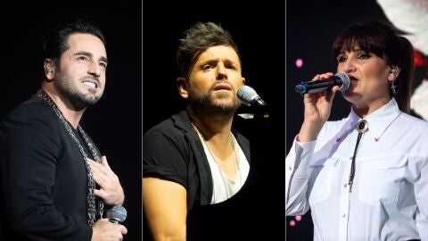 David Bustamante, Pablo L&oacute;pez y Rozal&eacute;n