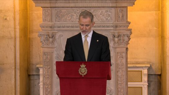 El discurso del rey Felipe VI ante el papa