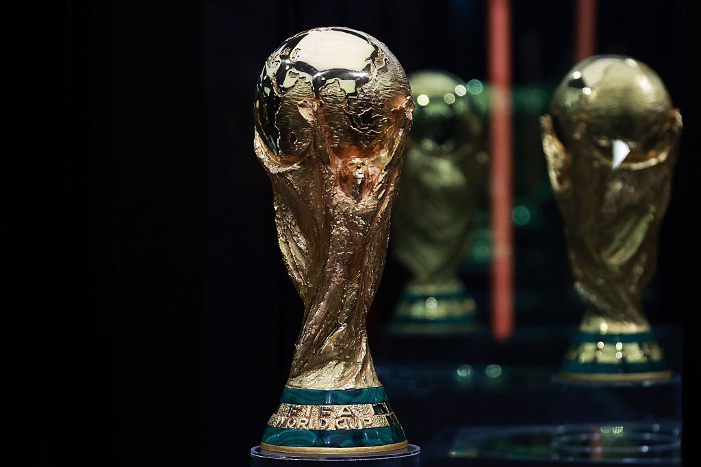 Imagen del trofeo de la Copa del Mundo Imagen del trofeo de la Copa del Mundo