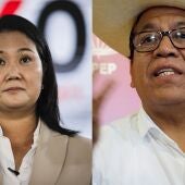 Keiko Fujimori y Roberto Sánchez