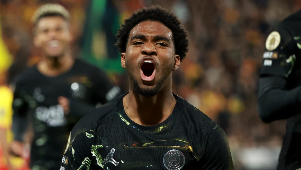 Ibrahim Mbaye durante un partido con el PSG Ibrahim Mbaye durante un partido con el PSG