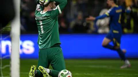 Donnarumma se lamenta tras la eliminación de Italia en el clasificatorio al Mundial Donnarumma se lamenta tras la eliminación de Italia en el clasificatorio al Mundial
