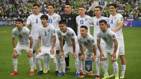 Uzbekistán se enfrenta a Catar en el clasificatorio para el Mundial Uzbekistán se enfrenta a Catar en el clasificatorio para el Mundial