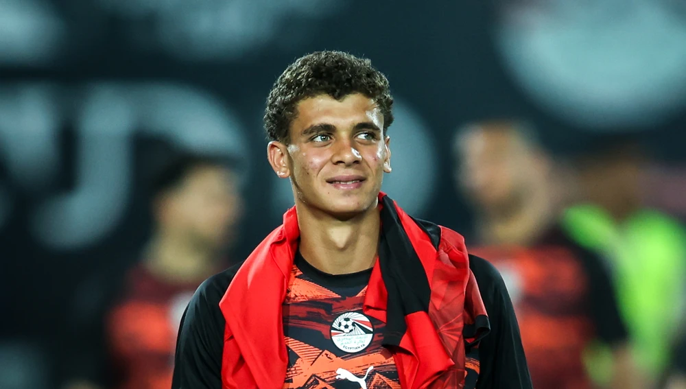 El delantero del FC Barcelona Atlétic, Hamza Abdelkarim El delantero del FC Barcelona Atlétic, Hamza Abdelkarim