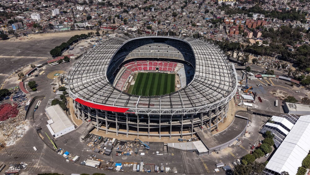 Vista aérea del Estadio Ciudad de México