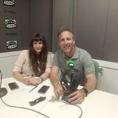 Neus Lozano-Sanfèlix, profesora de Bellas Artes, y Ángel Castro, decano de la facultad Ciencias Sociales y Humanas de Teruel