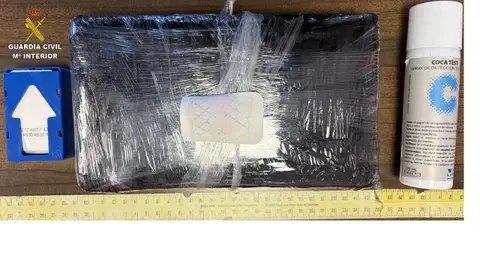 Droga incautada por la Guardia Civil Droga incautada por la Guardia Civil