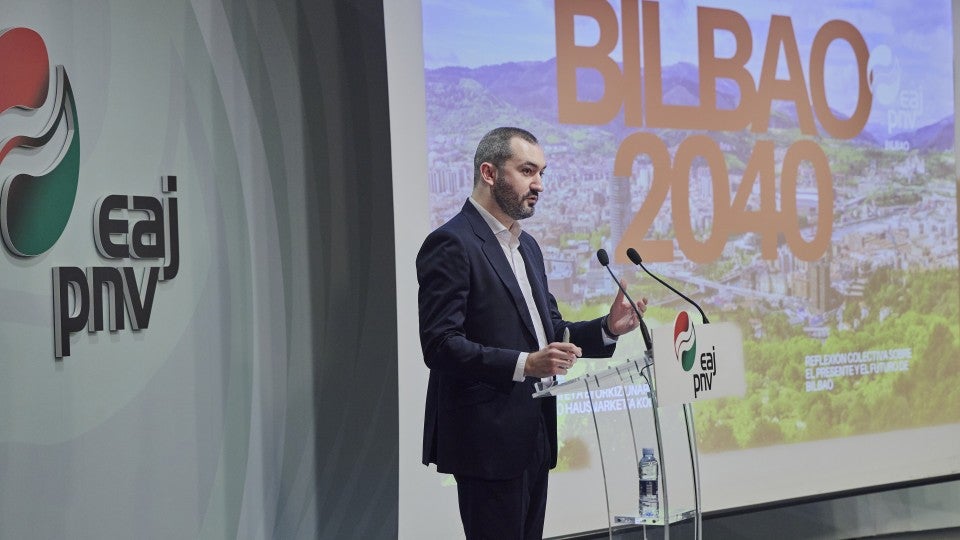 Mikel Hidalgo, apuesta del PNV a la alcaldía de Bilbao Mikel Hidalgo, apuesta del PNV a la alcaldía de Bilbao