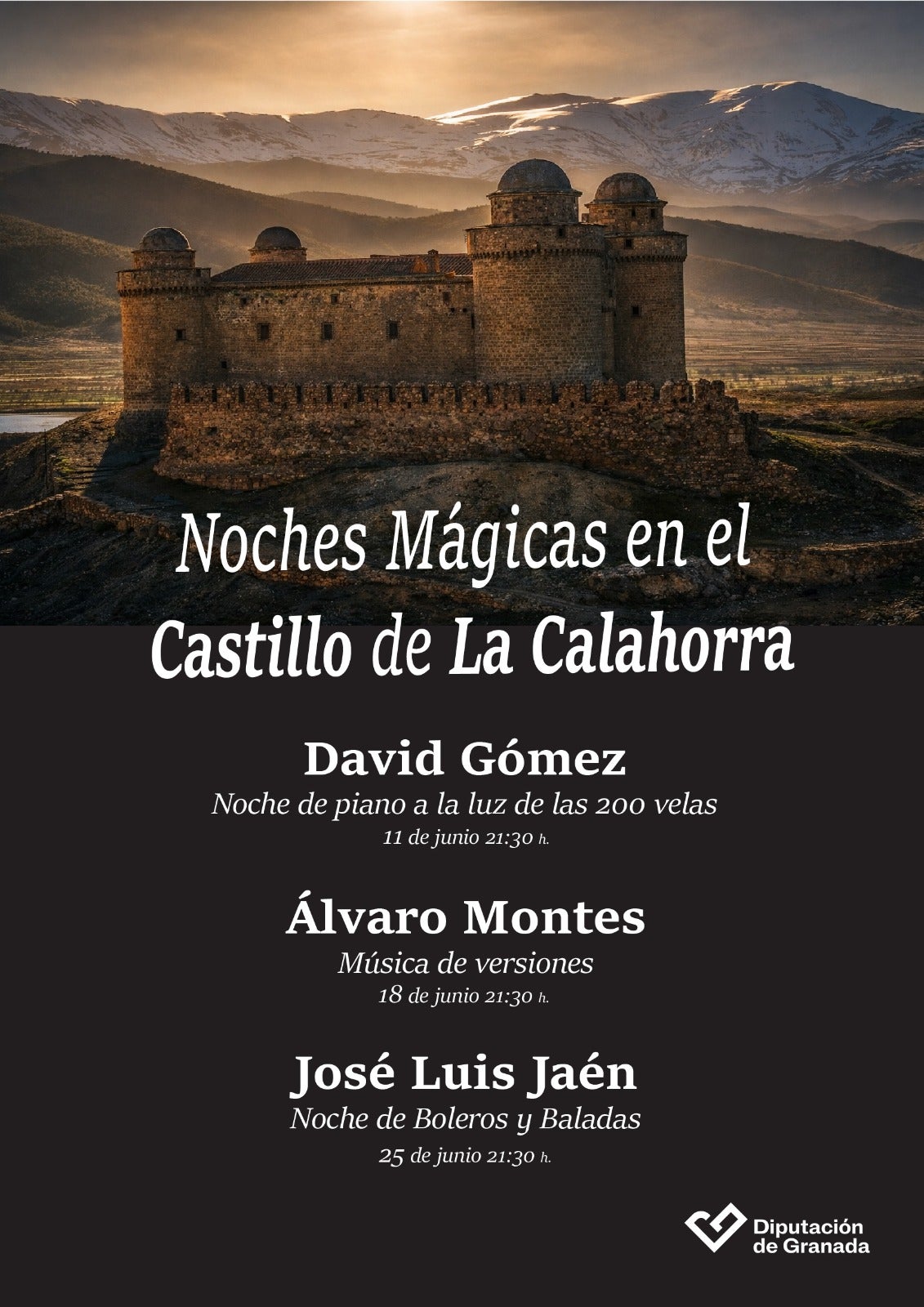 Diputación impulsa una programación cultural de verano en el Castillo de La Calahorra para acercar el patrimonio a la ciudadanía Diputación impulsa una programación cultural de verano en el Castillo de La Calahorra para acercar el patrimonio a la ciudadanía