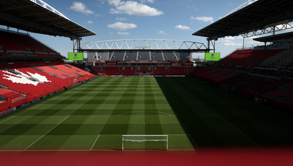 Interior del BMO Stadium Interior del BMO Stadium