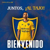 Bienvenida al defensa central Diego Ruiz, que se incorpora a la disciplina del equipo escorpión
