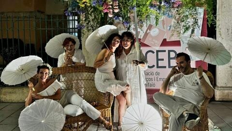 Miembros de la directiva de ACEB en la Shopping Night del pasado a&ntilde;o