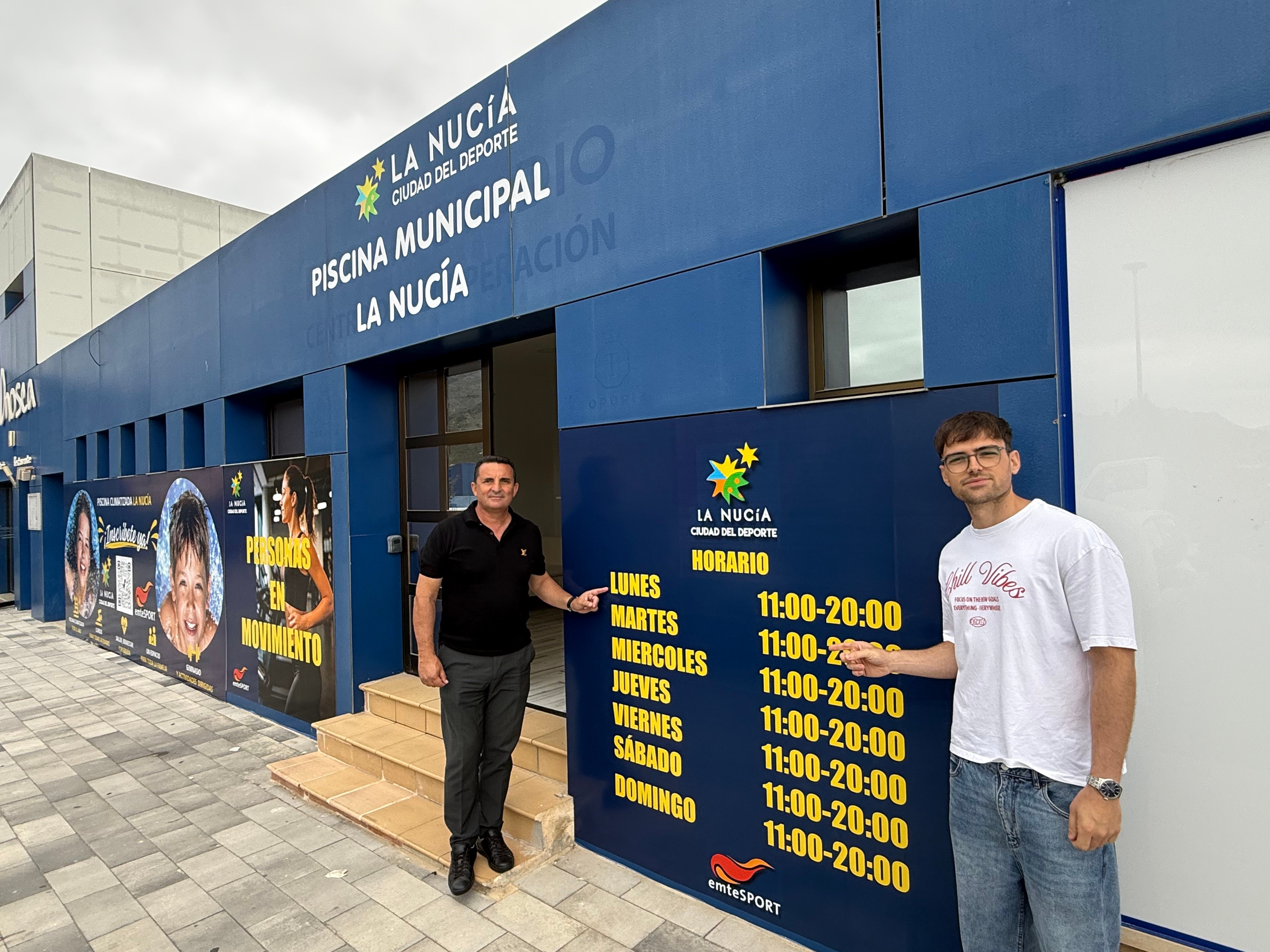 La Piscina al aire libre de La Nucía abre sus puertas este viernes 12 de junio La Piscina al aire libre de La Nucía abre sus puertas este viernes 12 de junio