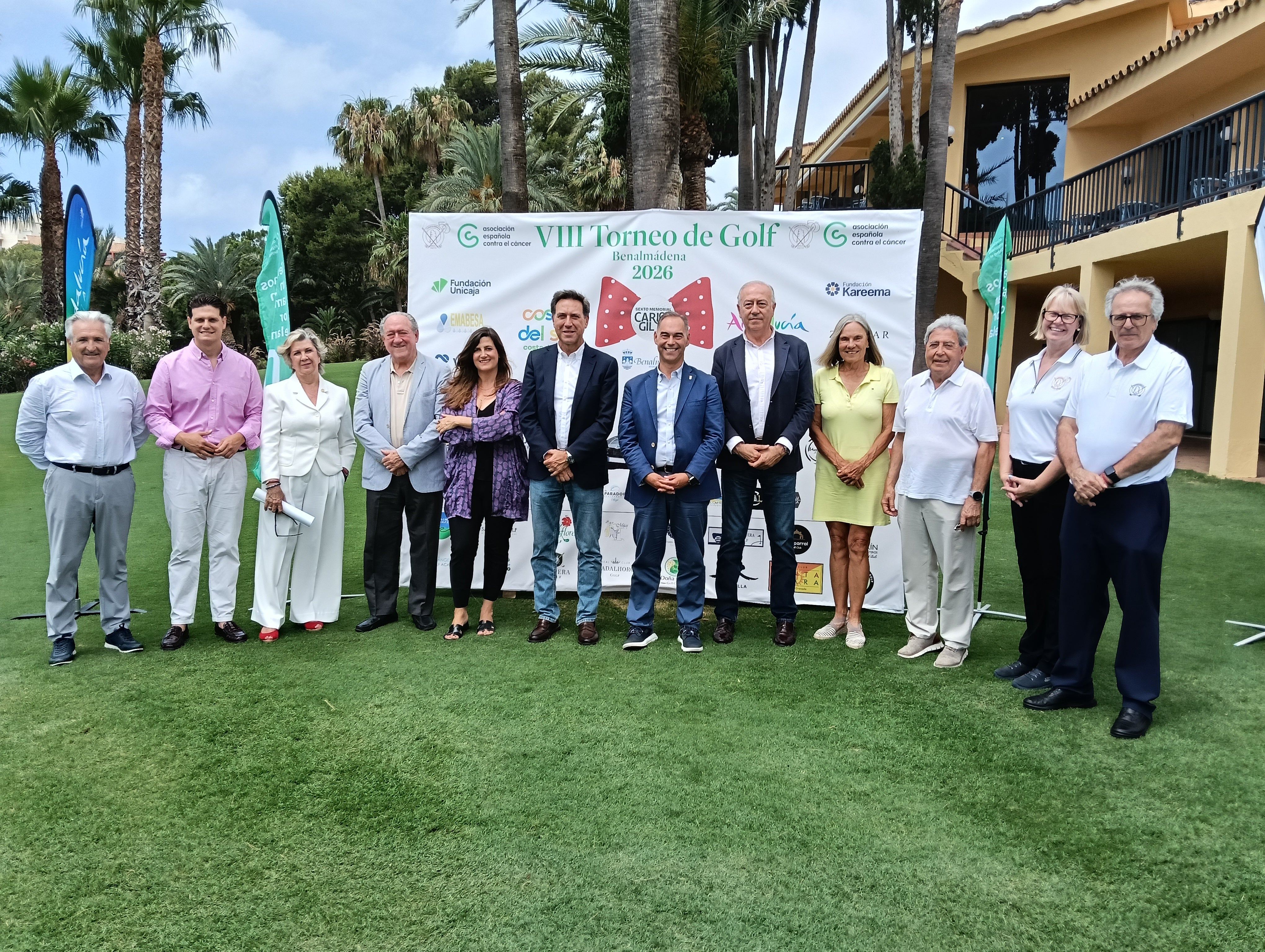 La Asociación Española Contra el Cáncer presenta el Torrequebrada su VIII Torneo de Golf Contra el Cáncer, sexto 'Memorial Carlos Gil' La Asociación Española Contra el Cáncer presenta el Torrequebrada su VIII Torneo de Golf Contra el Cáncer, sexto 'Memorial Carlos Gil'