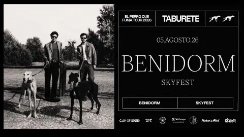 El grupo Taburete se suma a la programación del SkyFest y actuará en Benidorm el 5 de agosto El grupo Taburete se suma a la programación del SkyFest y actuará en Benidorm el 5 de agosto