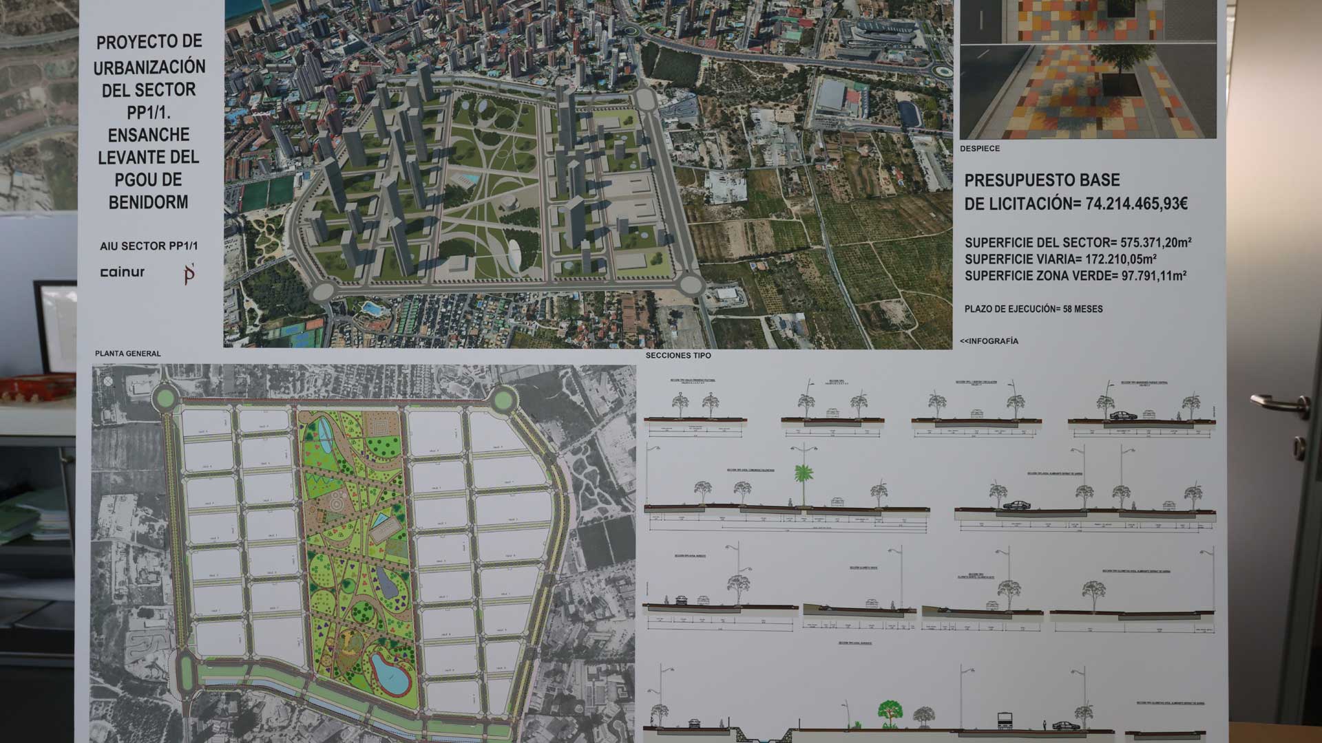 El nuevo proyecto de urbanización del Plan Parcial Ensanche Levante de Benidorm tiene una base de licitación en 74,2 millones de euros El nuevo proyecto de urbanización del Plan Parcial Ensanche Levante de Benidorm tiene una base de licitación en 74,2 millones de euros