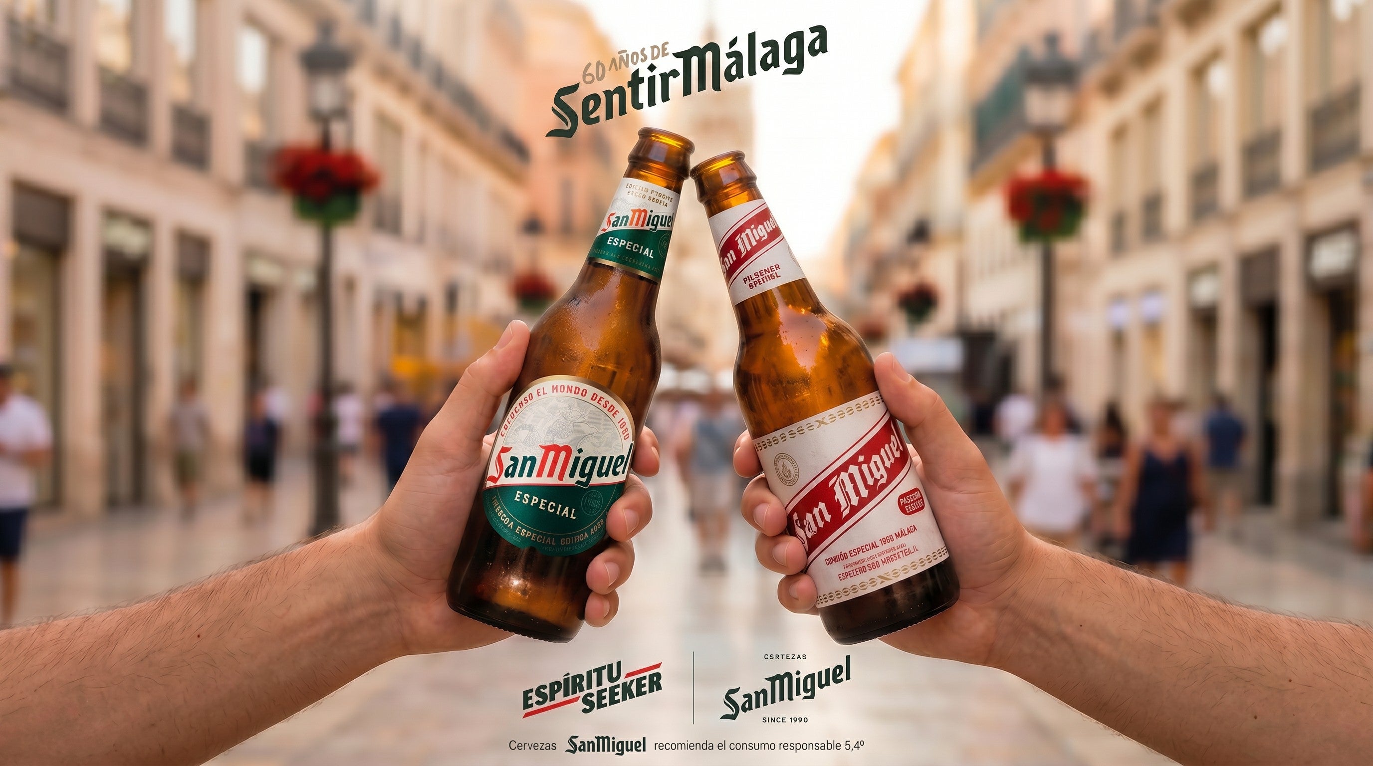 San Miguel lanza una edición especial que conmemora sus 60 años de historia en Málaga San Miguel lanza una edición especial que conmemora sus 60 años de historia en Málaga