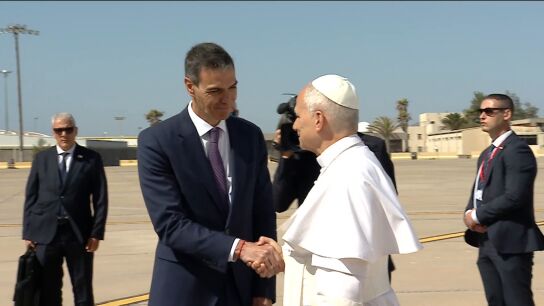 León XIV llega a Gran Canaria: por primera vez un papa visita las islas