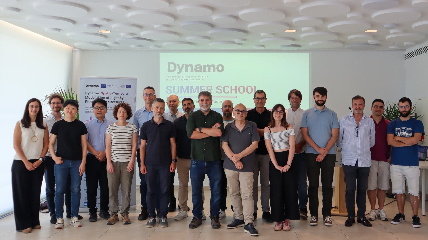 Personal investigador de tot el món es dona cita a Castelló en la Summer School del projecte europeu Dynamo Personal investigador de tot el món es dona cita a Castelló en la Summer School del projecte europeu Dynamo