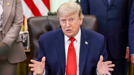 El presidente de EEUU, Donald Trump, en una imagen de archivo El presidente de EEUU, Donald Trump, en una imagen de archivo