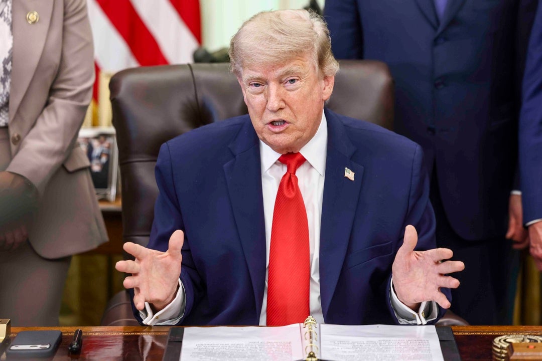 El presidente de EEUU, Donald Trump, en una imagen de archivo El presidente de EEUU, Donald Trump, en una imagen de archivo