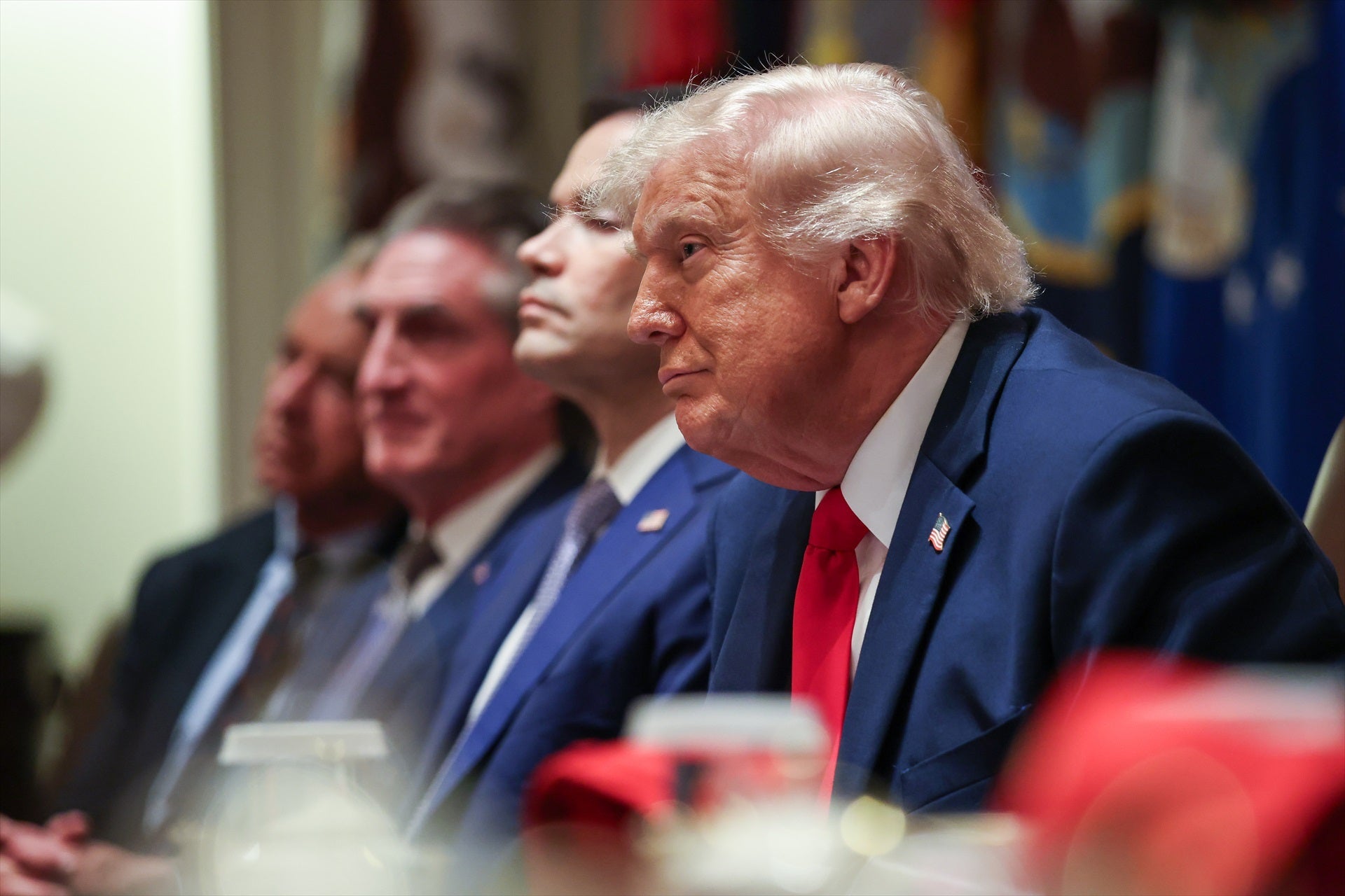 Imagen de archivo de Donald Trump y Marco Rubio Imagen de archivo de Donald Trump y Marco Rubio