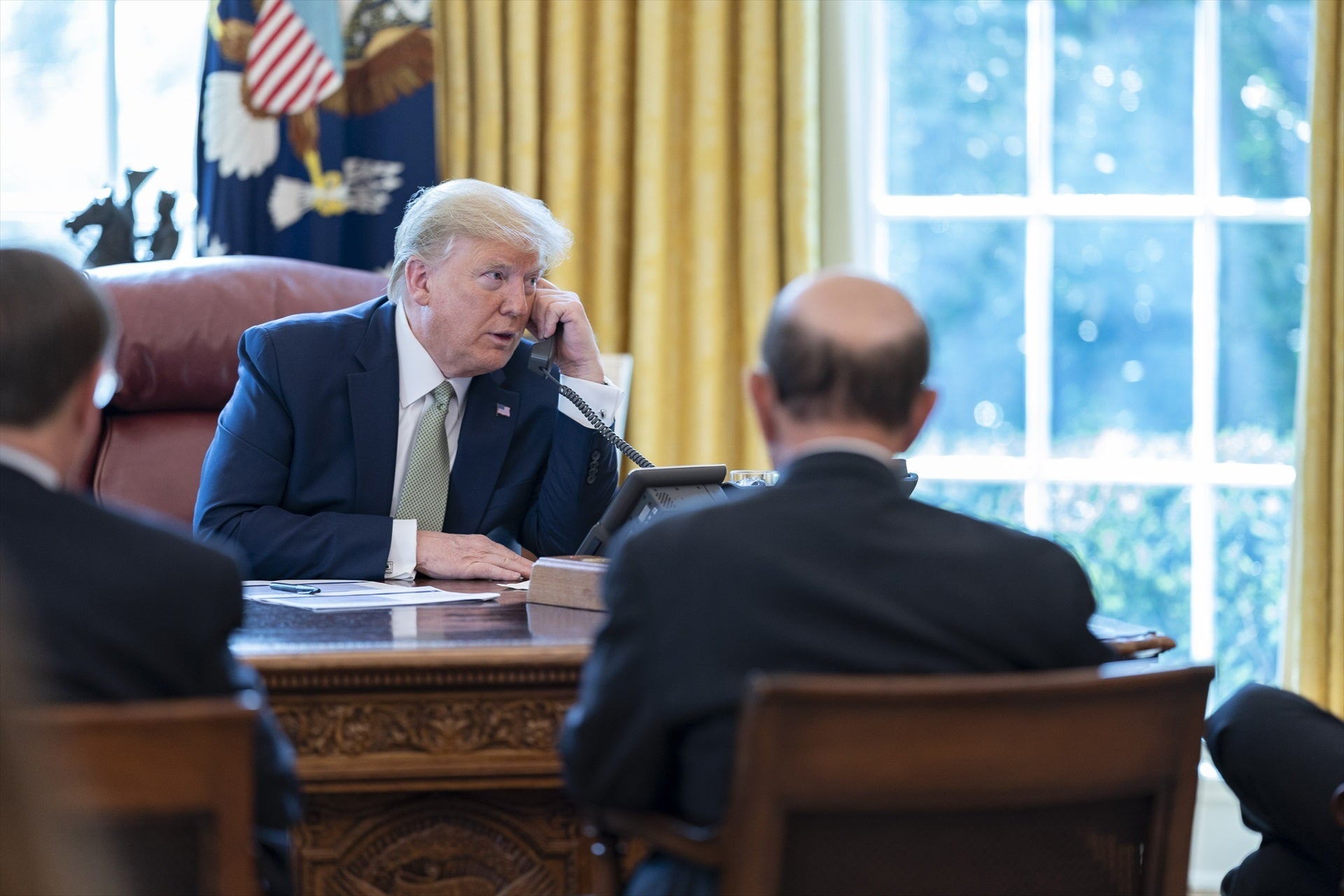 El presidente de EEUU, Donald Trump, en una imagen de archivo en el Despacho Oval El presidente de EEUU, Donald Trump, en una imagen de archivo en el Despacho Oval