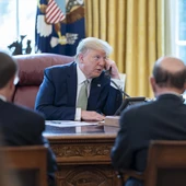 El presidente de EEUU, Donald Trump, en una imagen de archivo en el Despacho Oval El presidente de EEUU, Donald Trump, en una imagen de archivo en el Despacho Oval