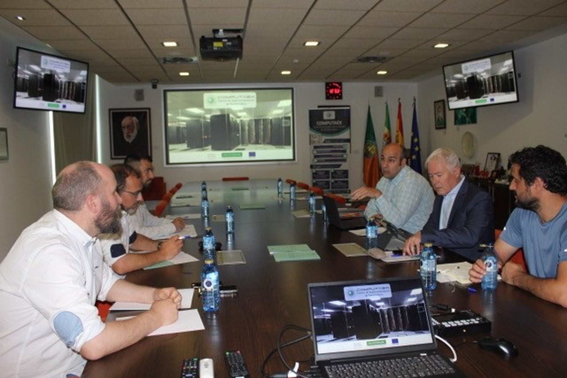 Ceta-Ciemat, CIIAE y Computaex acuerdan colaborar en computación científica aplicada al almacenamiento energético Ceta-Ciemat, CIIAE y Computaex acuerdan colaborar en computación científica aplicada al almacenamiento energético