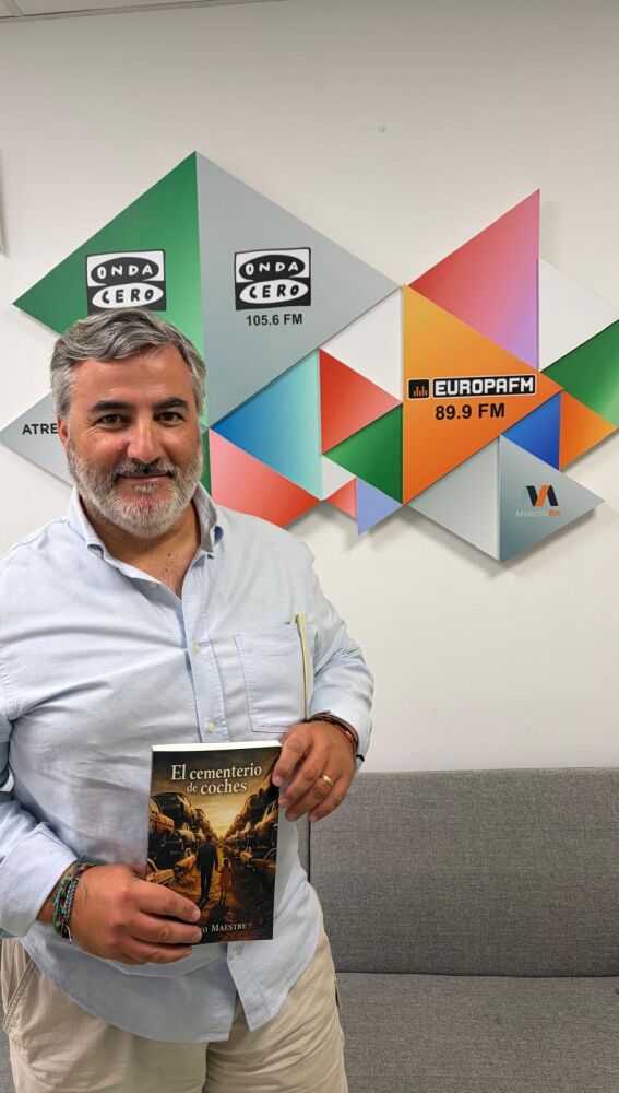 Antonio Maestre en las instalaciones de Atresmedia Radio.