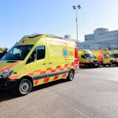 Ambulancias del SAMU 061 en Mallorca
