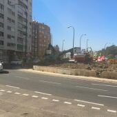 Imagen de las obras en la Glorieta de los Zagríes