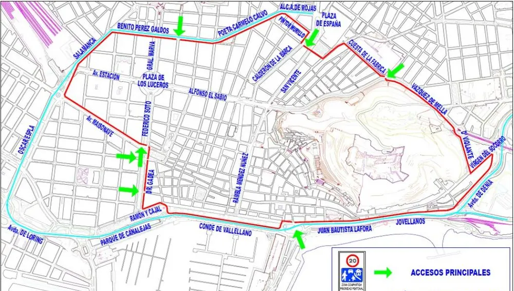 Perímetro de Hogueras Perímetro de Hogueras