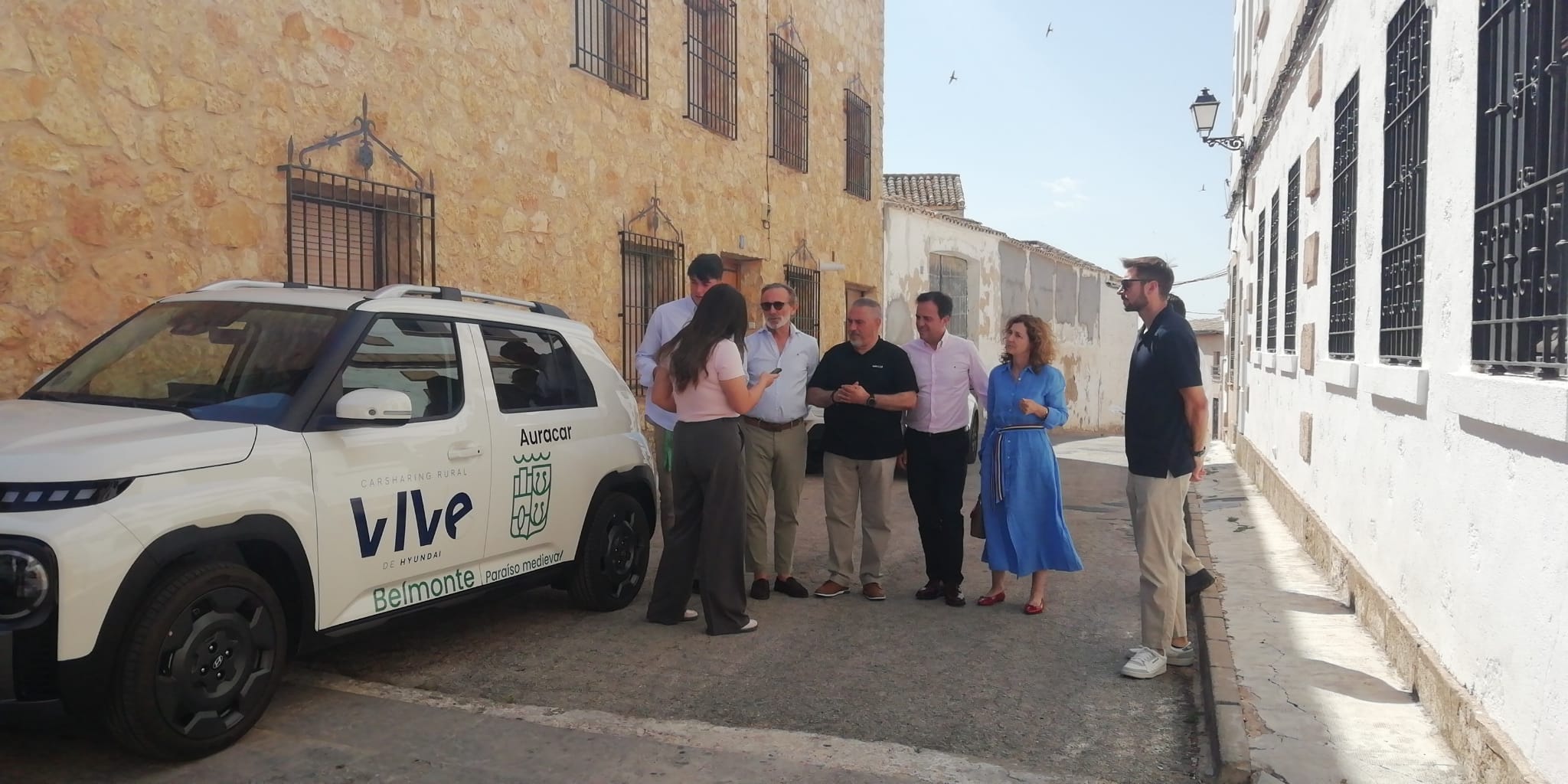 Belmonte incorpora un coche eléctrico compartido para mejorar la movilidad de sus vecinos Belmonte incorpora un coche eléctrico compartido para mejorar la movilidad de sus vecinos