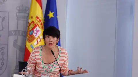 La ministra de Inclusión, Seguridad Social y Migraciones y portavoz del Gobierno, Elma Saiz El peligro de la sostenibilidad de las pensiones del que se ha advertido en el Congreso: "No hay margen de maniobra"