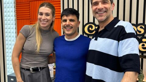 Rodrigo Cuevas con Eva Soriano y Nacho Garc&iacute;a en Cuerpos especiales
