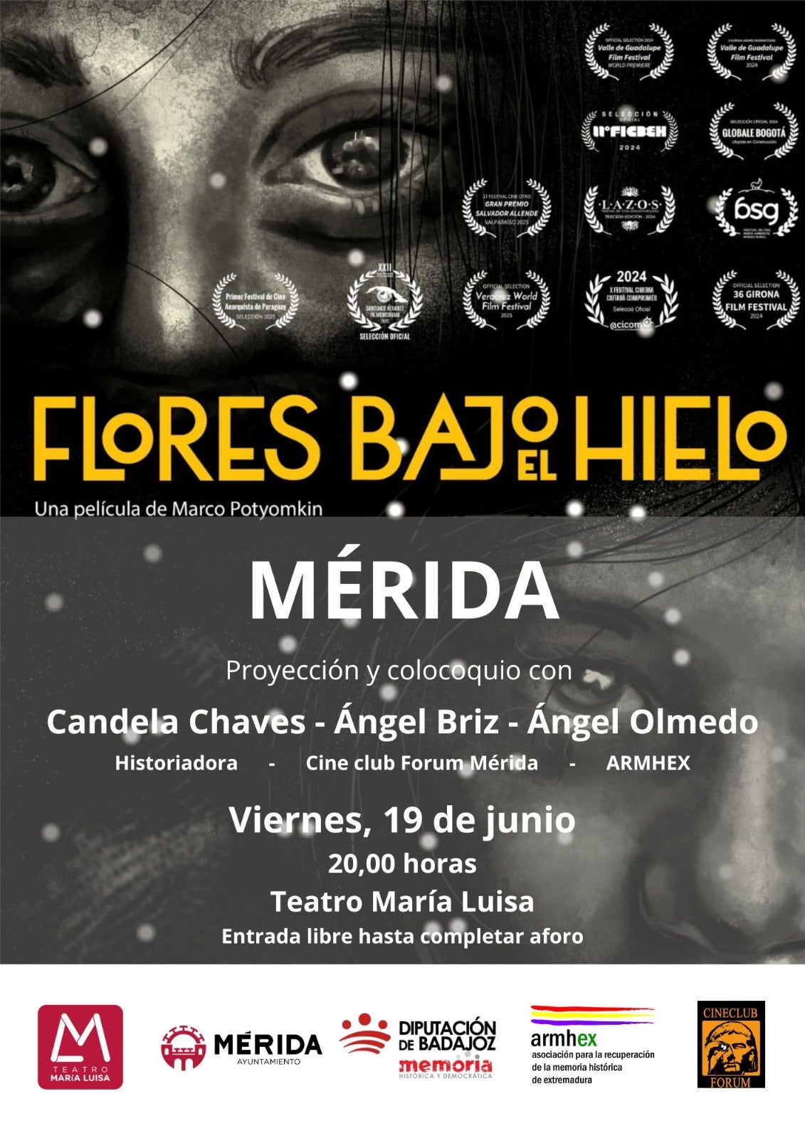Proyectan en Mérida un documental del historiador Marco Potyomkin sobre las mujeres represaliadas durante la dictadura Proyectan en Mérida un documental del historiador Marco Potyomkin sobre las mujeres represaliadas durante la dictadura