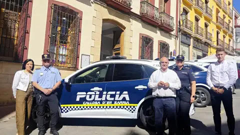 Callosa d'en Sarrià incorpora tres nuevos vehículos vehículos híbridos para reforzar el servicio de la Policía Local Callosa d'en Sarrià incorpora tres nuevos vehículos vehículos híbridos para reforzar el servicio de la Policía Local