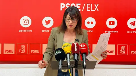 Patricia Maciá, concejala del PSOE en el Ayuntamiento de Elche. Patricia Maciá, concejala del PSOE en el Ayuntamiento de Elche.