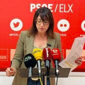 Patricia Maciá, concejala del PSOE en el Ayuntamiento de Elche.