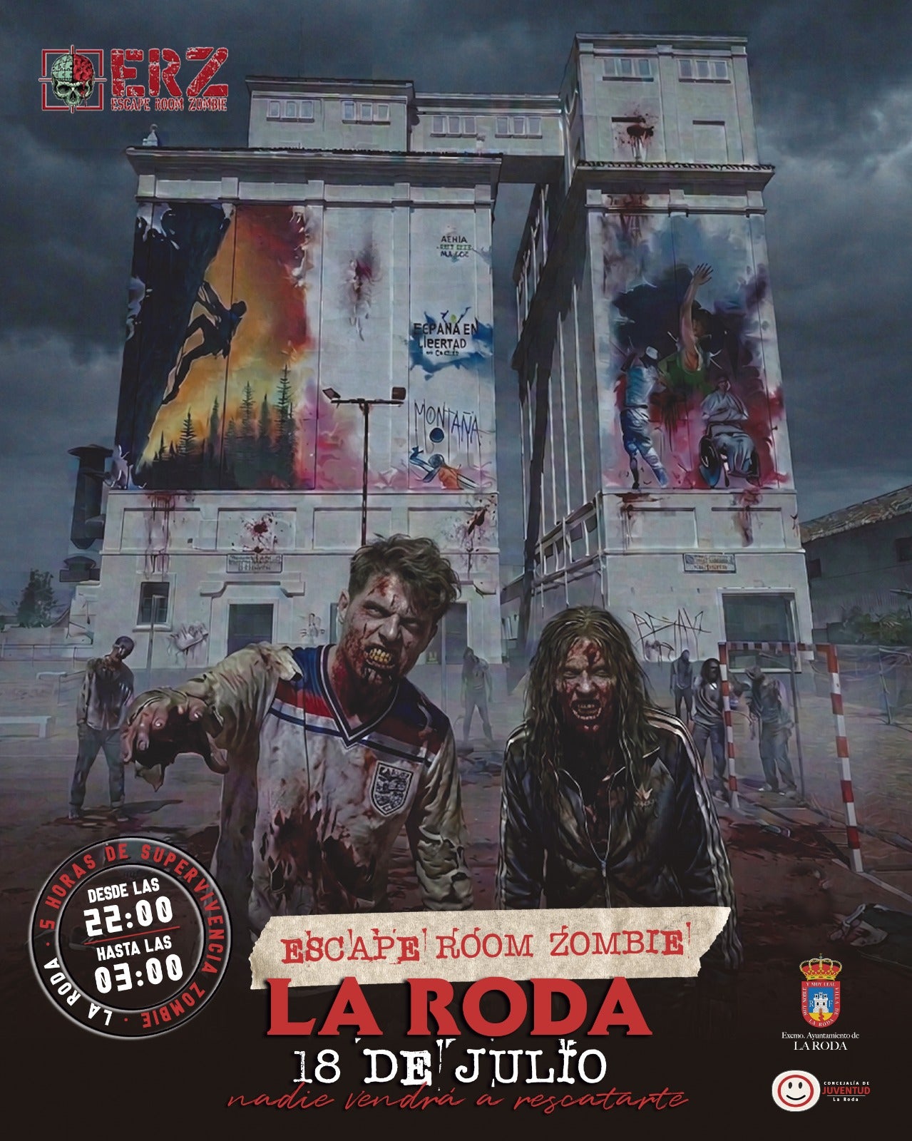 Un Escape Room Nocturno de Zombies tomará La Roda este verano Un Escape Room Nocturno de Zombies tomará La Roda este verano